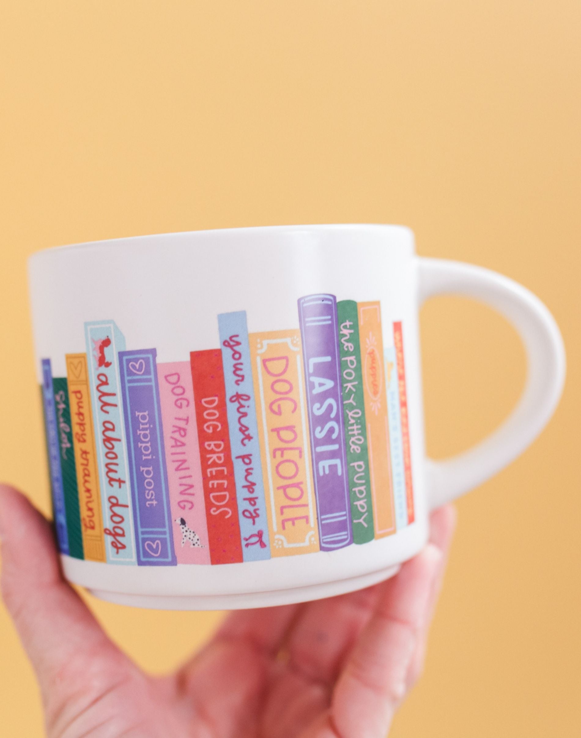 Pippi Post Dog Books Mug - Thumbnail 2