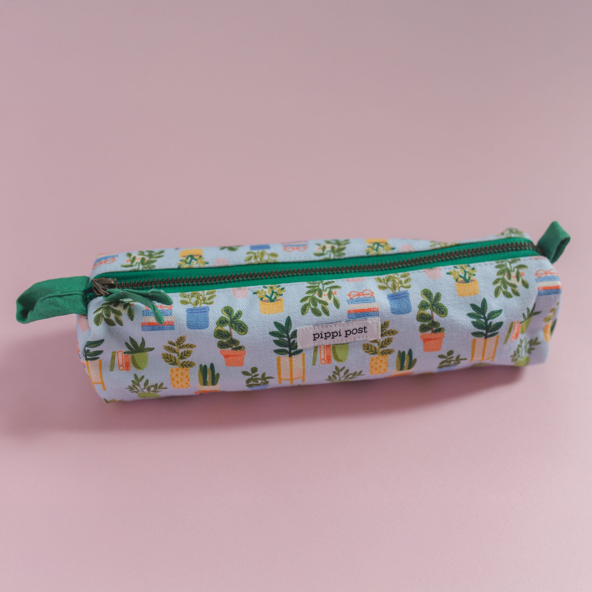 Potted Plants Canvas Pencil Pouch