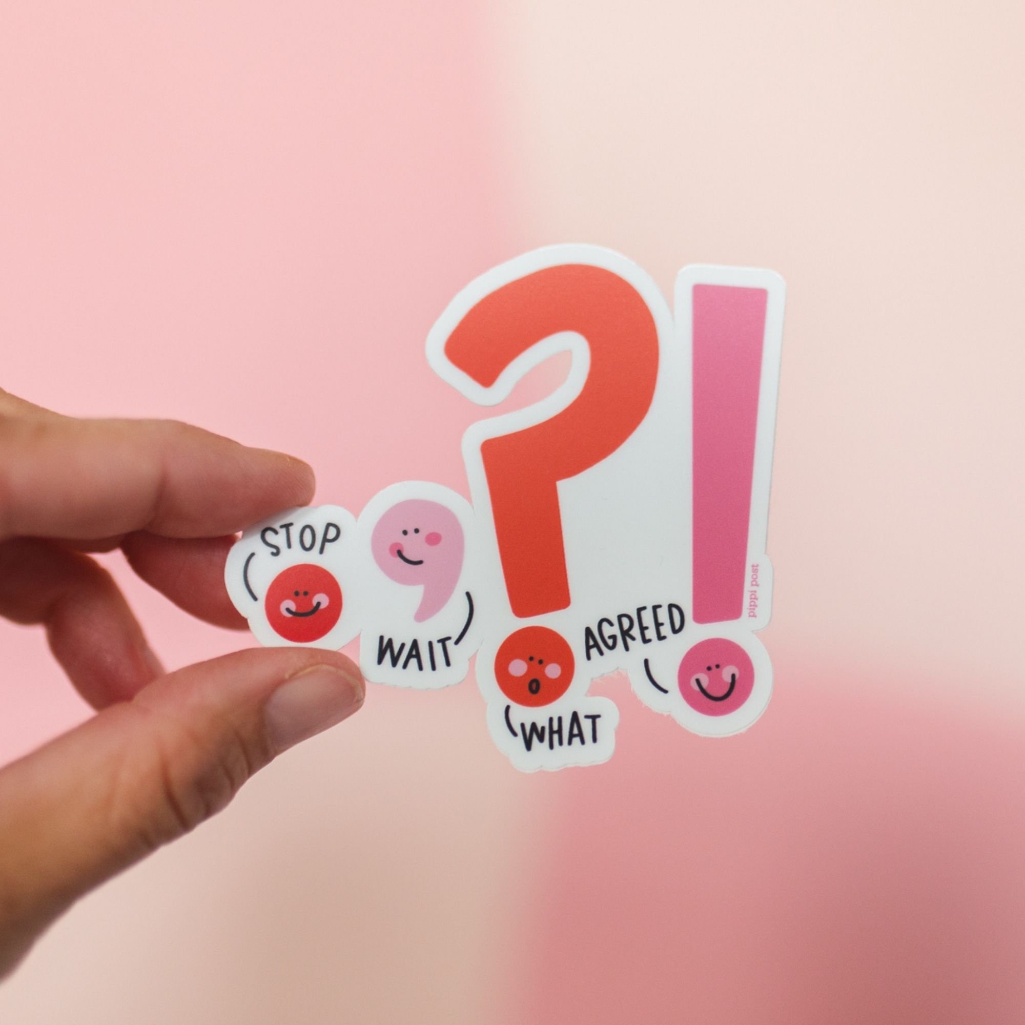 Punctuation Decal Sticker